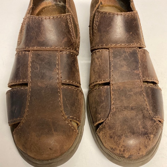 BASS Brown Leather Slip On Vented Shoes Size 9.5 main image 15